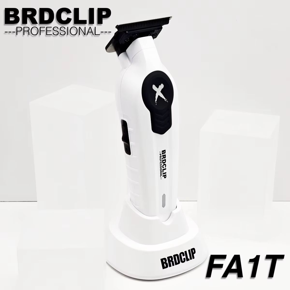 BRDCLIP X Series Professional Hair Trimmer – High-Speed 7700RPM Electric Clipper with DLC Blade for Precision Barbering