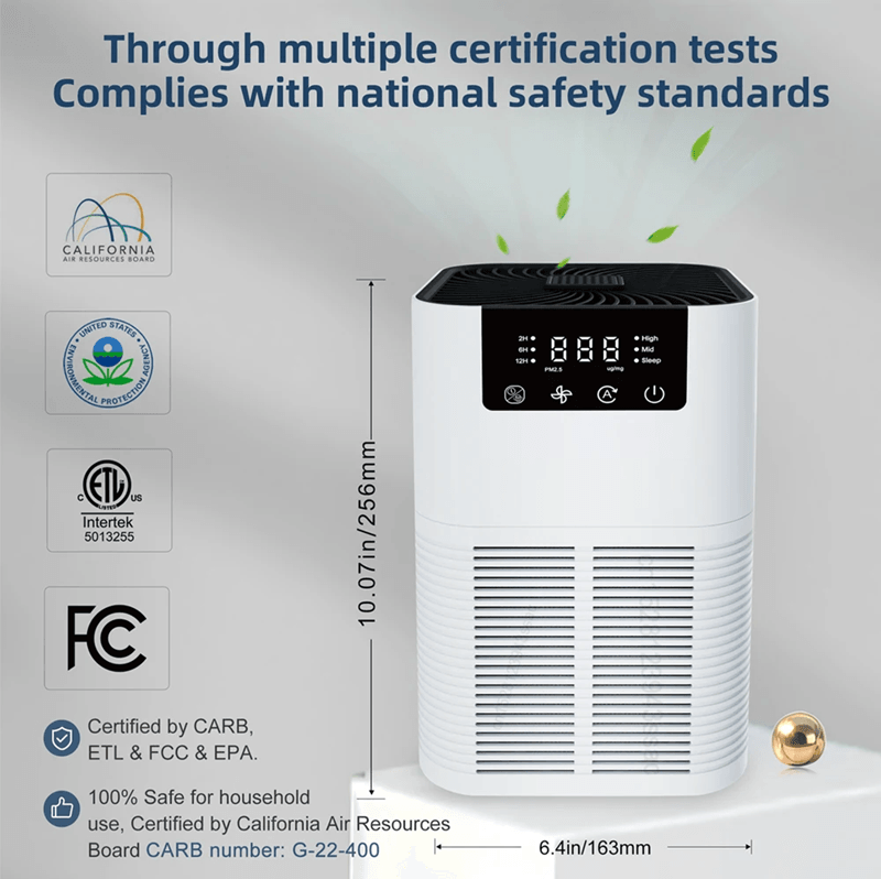 PureBreathe HEPA Air Purifier With Negative Ion Technology 3