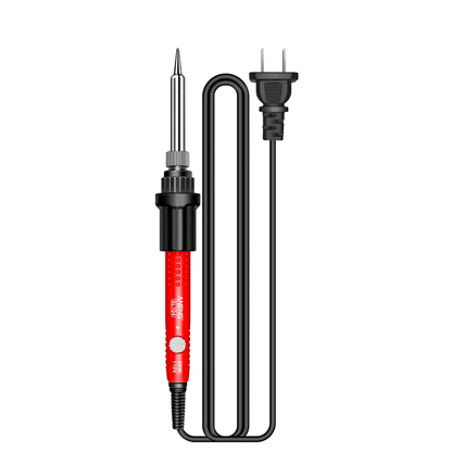 SL105 Digital Display Electric Soldering Iron, Adjustable Temperature with SL104 Knob, Portable Solder Welding Repair