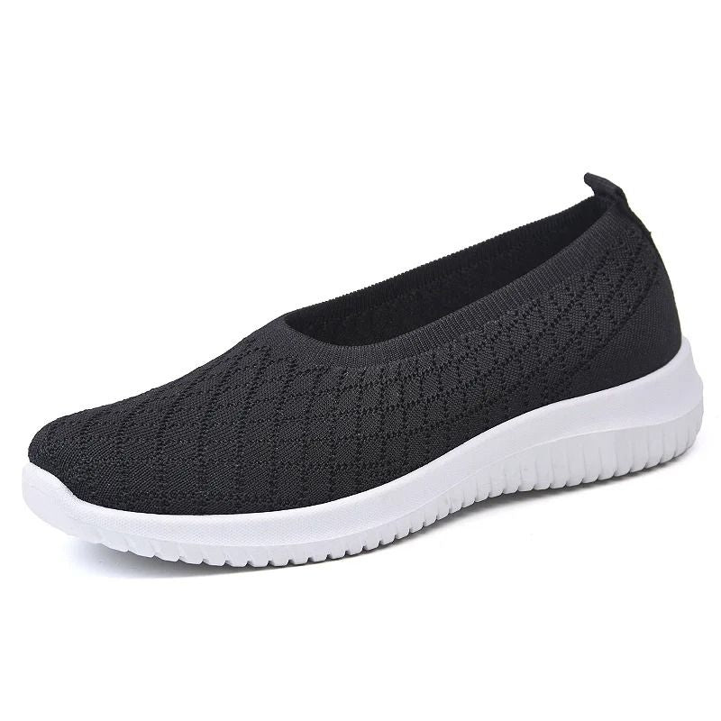 Ladies Summer Mesh SlipOn Loafers Lightweight Breathable Casual Shoes 8