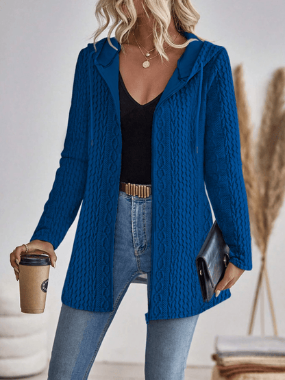 CozyChic Womens Zip Up Hooded Sweatshirt 1