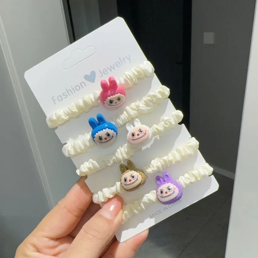 Cute Rabbit Cartoon Hairband High Elasticity Daily Use Hair Accessory 6