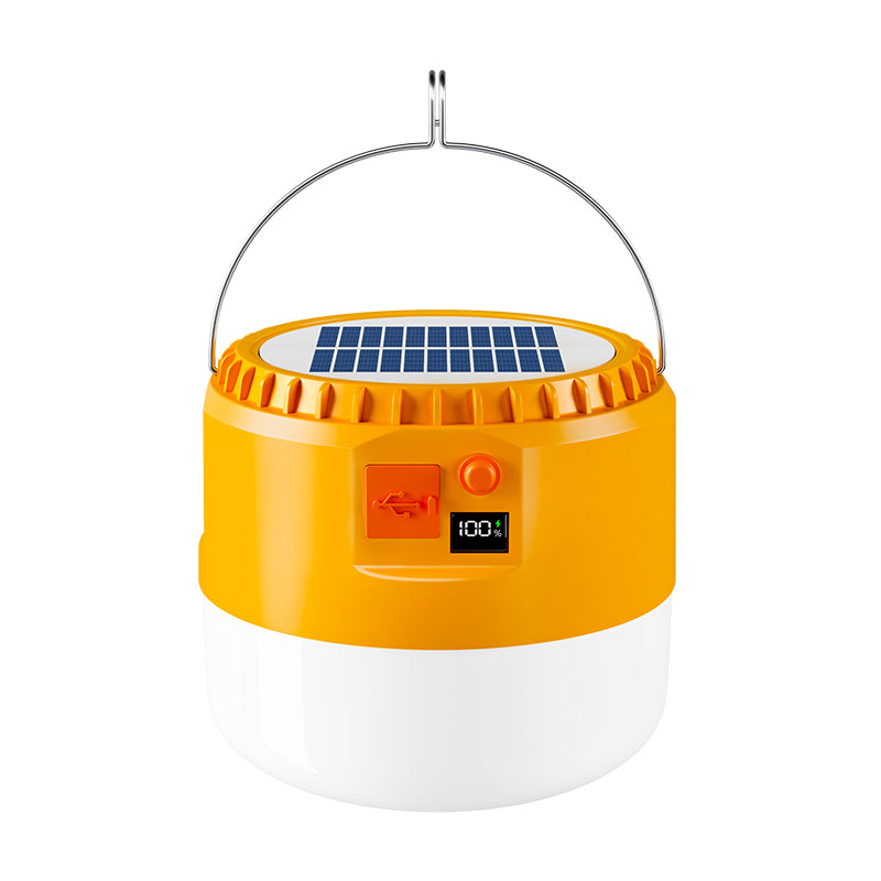 Ultra Long Endurance LED Portable Lantern, Outdoors Solar Powered Emergency Tent Lamp, Power Bank Night Light for Camp