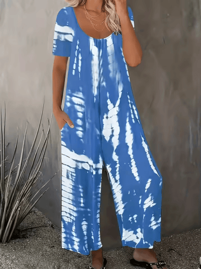 EasyFlow Plus Size Womens Summer Jumpsuit With Pockets 6
