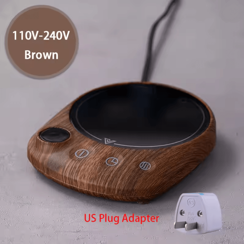 WarmBrew Electric Mug Warmer With Adjustable Temperature And Auto Shut Off 4