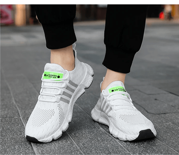 AeroStride Mens Breathable Mesh Running Sneakers 1