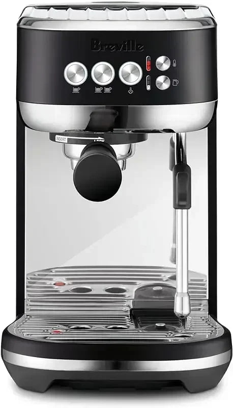 Child Plus Espresso Machine BES500BSS Brushed Stainless Steel Compact Powerful For Home Baristas 6