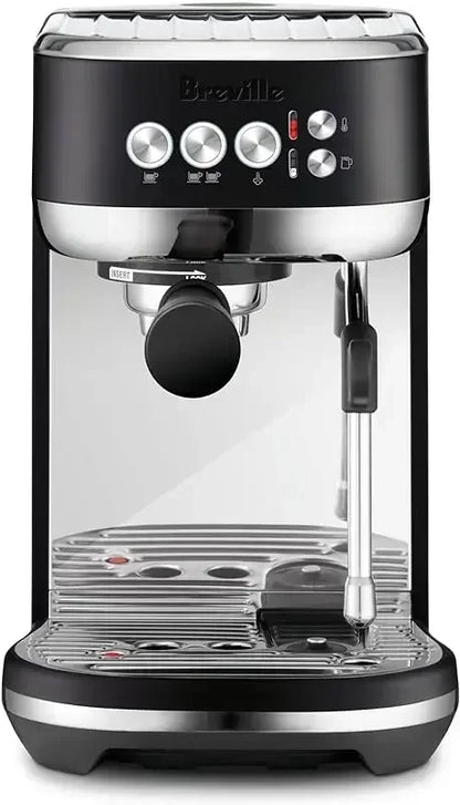 Child Plus Espresso Machine BES500BSS Brushed Stainless Steel Compact Powerful For Home Baristas 6