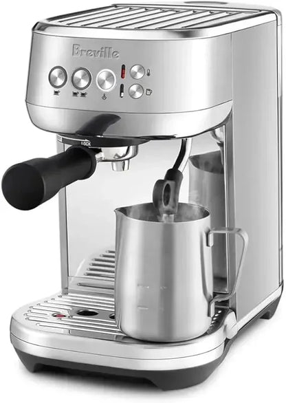 Child Plus Espresso Machine BES500BSS Brushed Stainless Steel Compact Powerful For Home Baristas 8