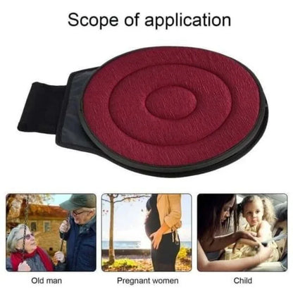 360 Rotating Seat Cushion Car Seat Aid With Memory Foam Pad  Swivel Chair Cushion For Easy EntryExi 2