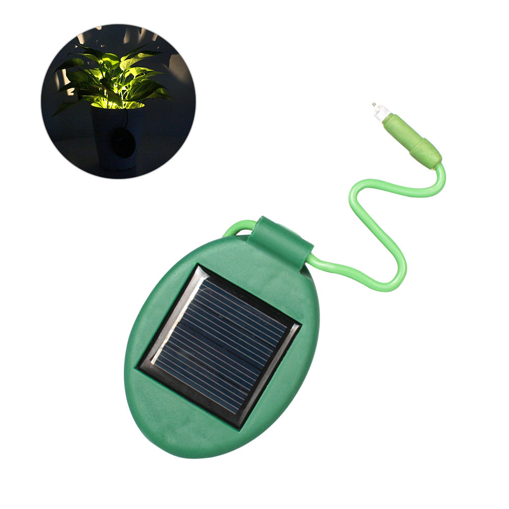 Solar Powered Spotlights 400mAh Waterproof Mini Flower Pot Light Outdoor Garden Landscape Lighting 5