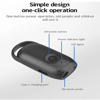 Mini Dog Deterrent Ultrasonic Dog Repeller With LED  Effective AntiBarking Training Device For Dogs 5