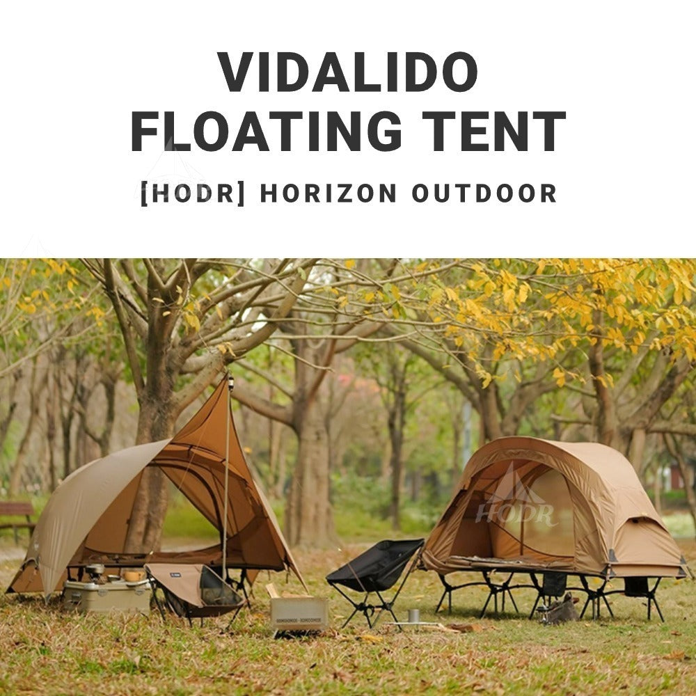 Vidalido Floating Island Tent Cot Ultralight 1Person OffGround Camping Tent With Mosquito Net  Wate 1