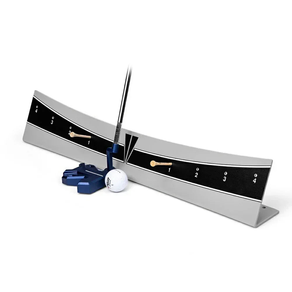PGM Golf Putting Training Aid Golf Putting Track Rail For IndoorOutdoor Practice Golfer Arc Equipme 2