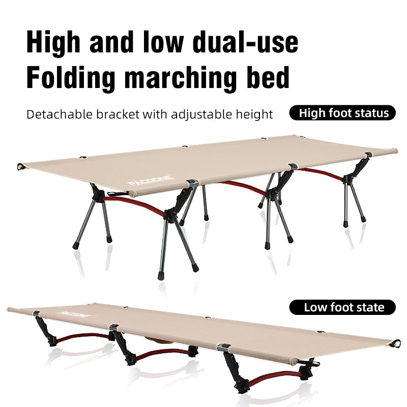 Camping Cot Folding Camping Bed Portable Outdoor Sleeping Cot For Adults  Kids Comfortable Travel B 1