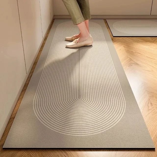 Japanese Style Soft Kitchen Floor Mat Super Absorbent Non Slip Carpet 10