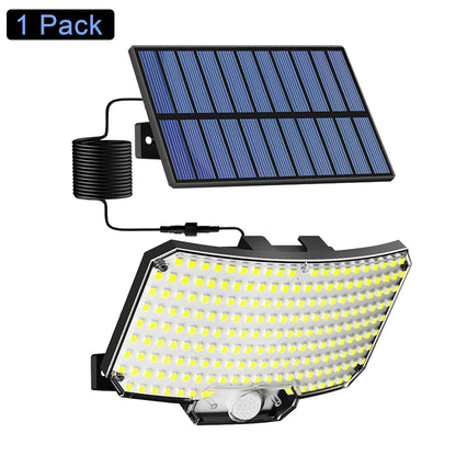 Solar Lights Outdoor 234LED Motion Sensor Flood Lights With Remote 3 Modes IP65 Waterproof  Securit 5