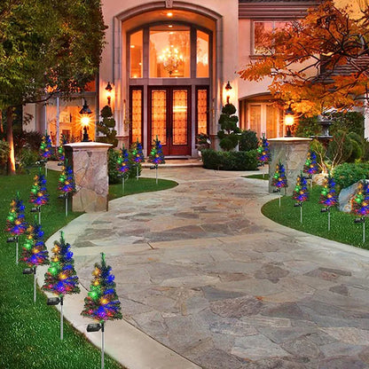 Waterproof Solar Simulation Christmas Tree Lights for Outdoor Party, Lawn Garden Terrace Porch, Landscape Decor