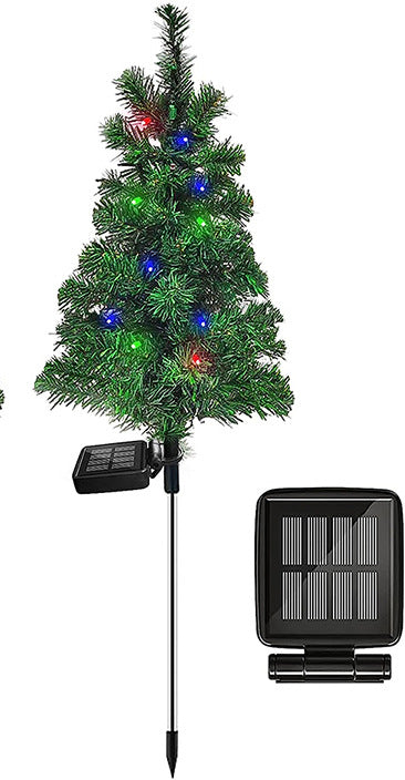 Waterproof Solar Simulation Christmas Tree Lights for Outdoor Party, Lawn Garden Terrace Porch, Landscape Decor
