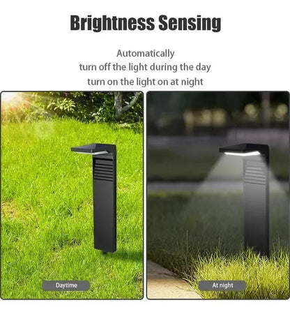 Waterproof Outdoor Solar Garden Light, LED Lawn Light, Garden Aisle Lamp, Grass Villa Decoration, Post Light