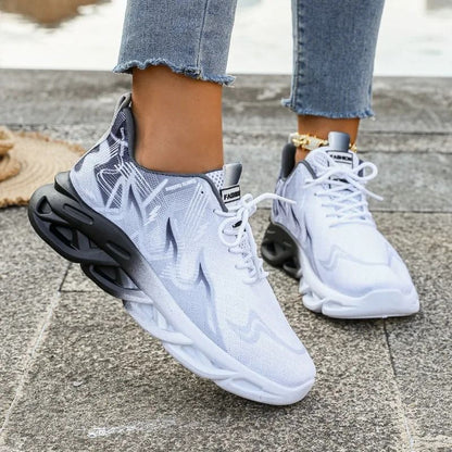 Women Casual Sports Sneakers Lightweight Breathable Flats 2