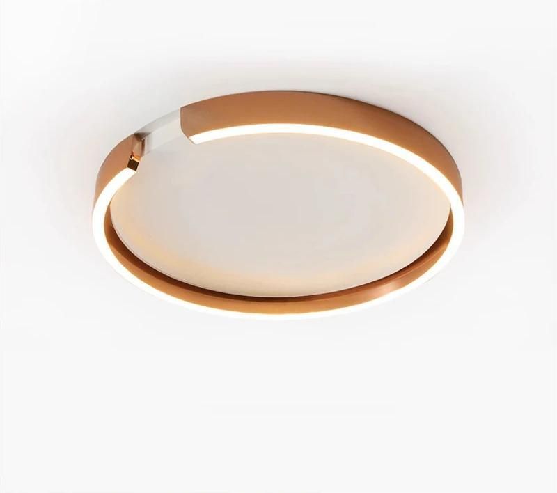 Modern LED Ceiling Light In Rose Gold White Or Black For Indoor Home Lighting 2