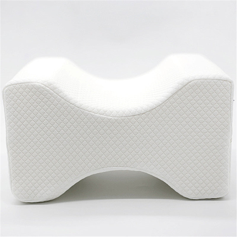 Orthopedic Slow Rebound Memory Foam Knee Leg Pillow, Side Sleeping Clip Leg Support for Pregnant Women, Thigh Leg Pain