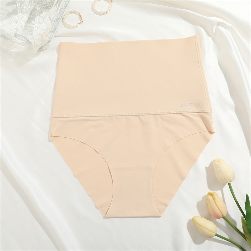 Finetoo Women Sexy Shaperwear Briefs, High Rise High Elasticity Underwear for Waist Slimming & Butt Lifting Corset