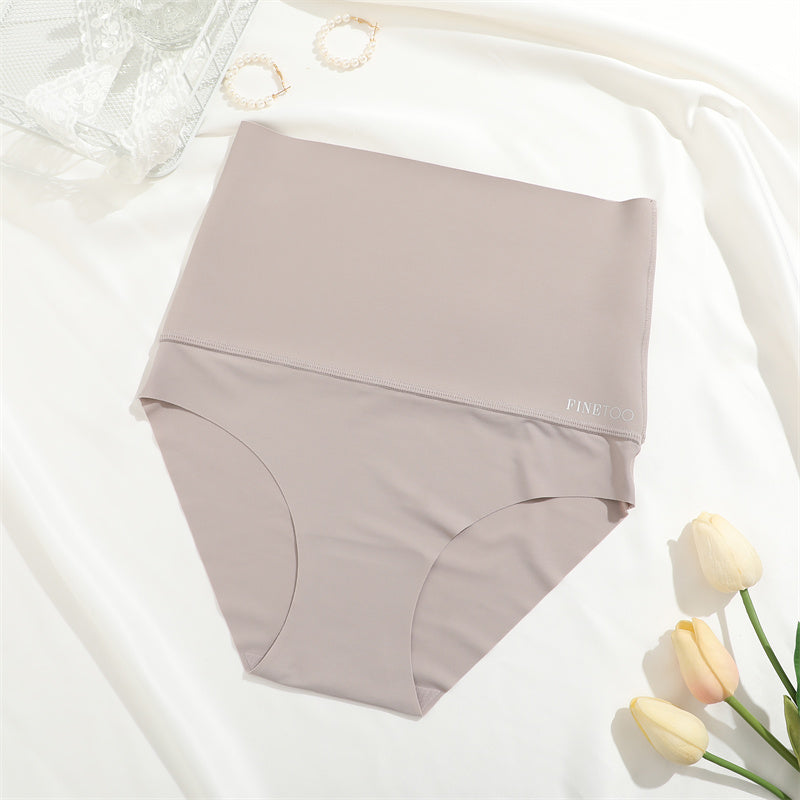 Finetoo Women Sexy Shaperwear Briefs, High Rise High Elasticity Underwear for Waist Slimming & Butt Lifting Corset