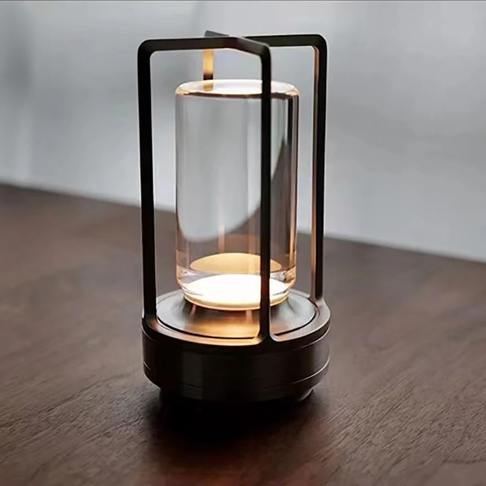 Elegant Touch Activated LED Bedside Lamp for Ambient Lighting