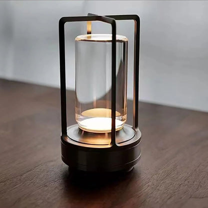 Elegant Touch Activated LED Bedside Lamp for Ambient Lighting