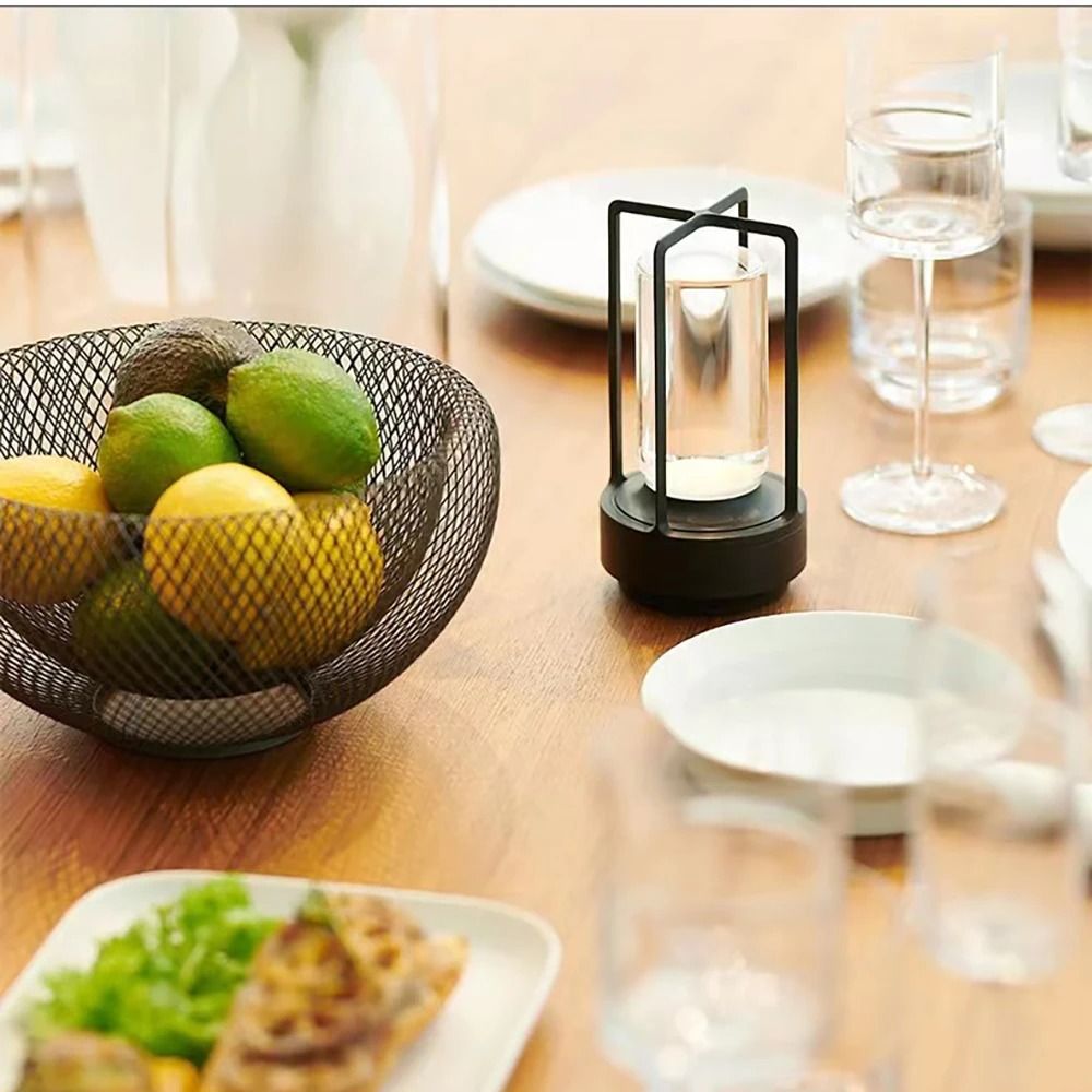 Elegant Touch Activated LED Bedside Lamp For Ambient Lighting 3