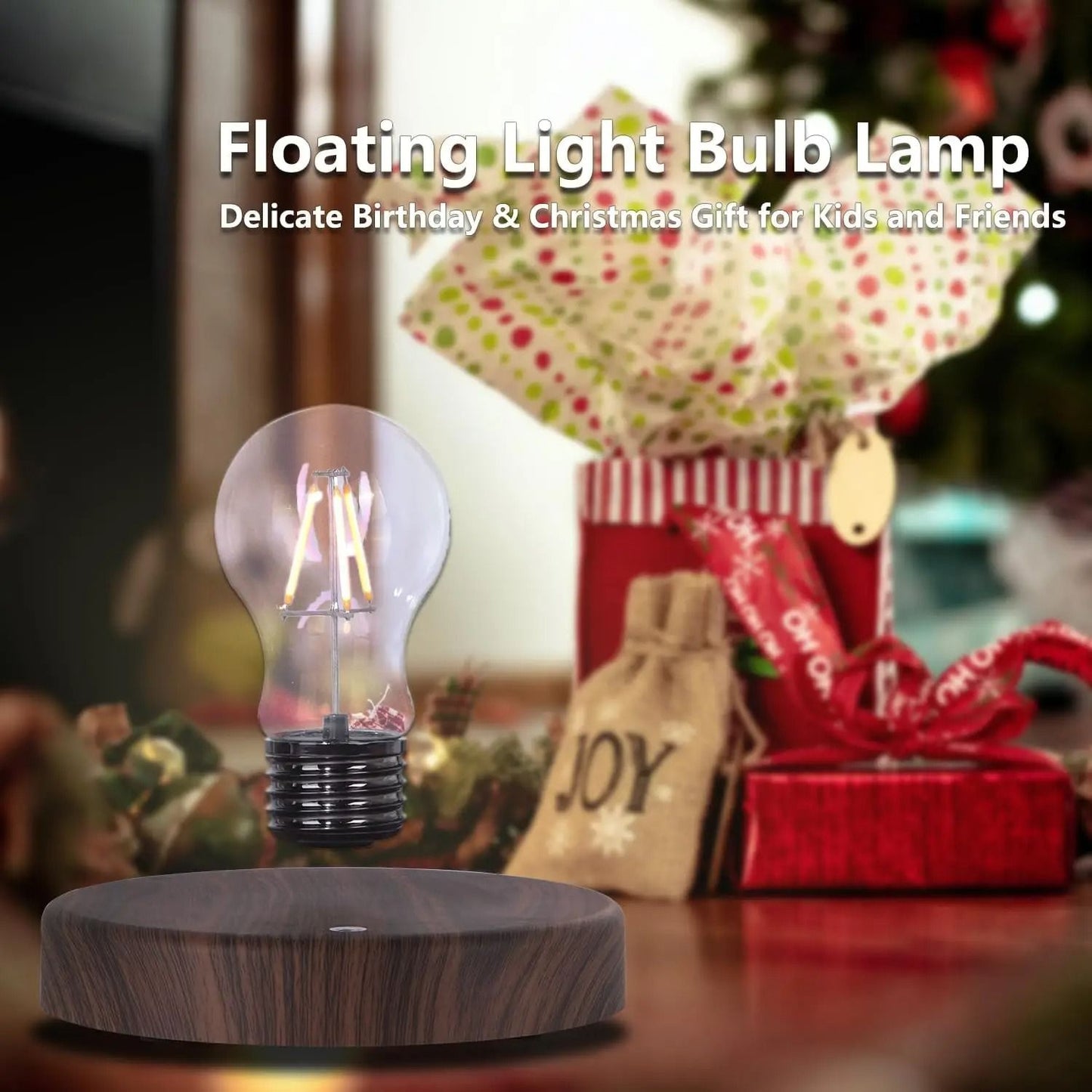 Floating Magnetic LED Desk Lamp That Rotates 360 Degrees 4