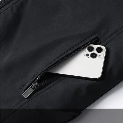 Men Fleece Bomber Jacket Warm Winter Parka Windbreaker Coat 5