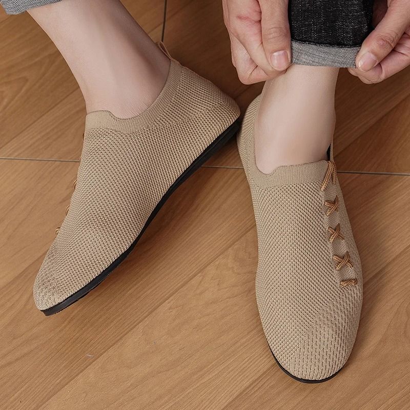 Men Breathable Mesh Loafers AntiSlip Driving Shoes 5