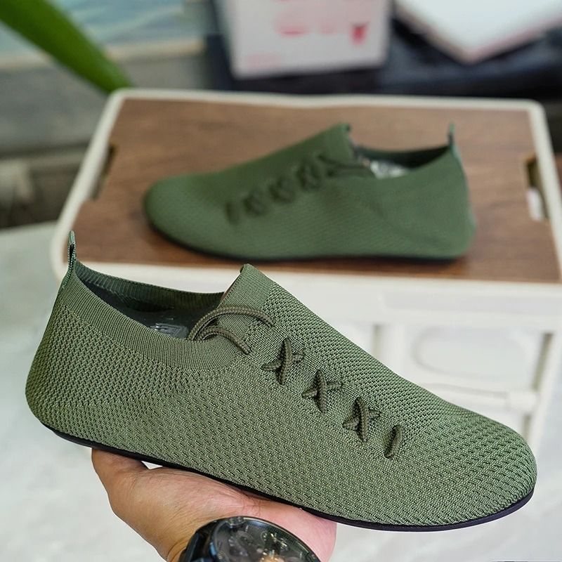 Men Breathable Mesh Loafers AntiSlip Driving Shoes 9