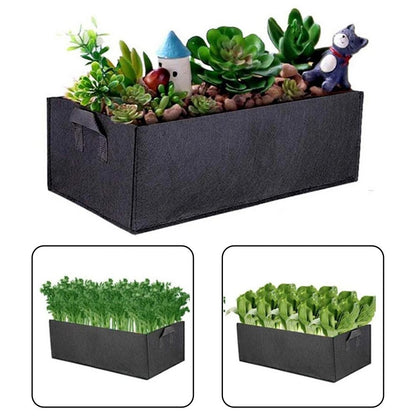 Square Felt Grow Bag For Vegetables And Flowers 1