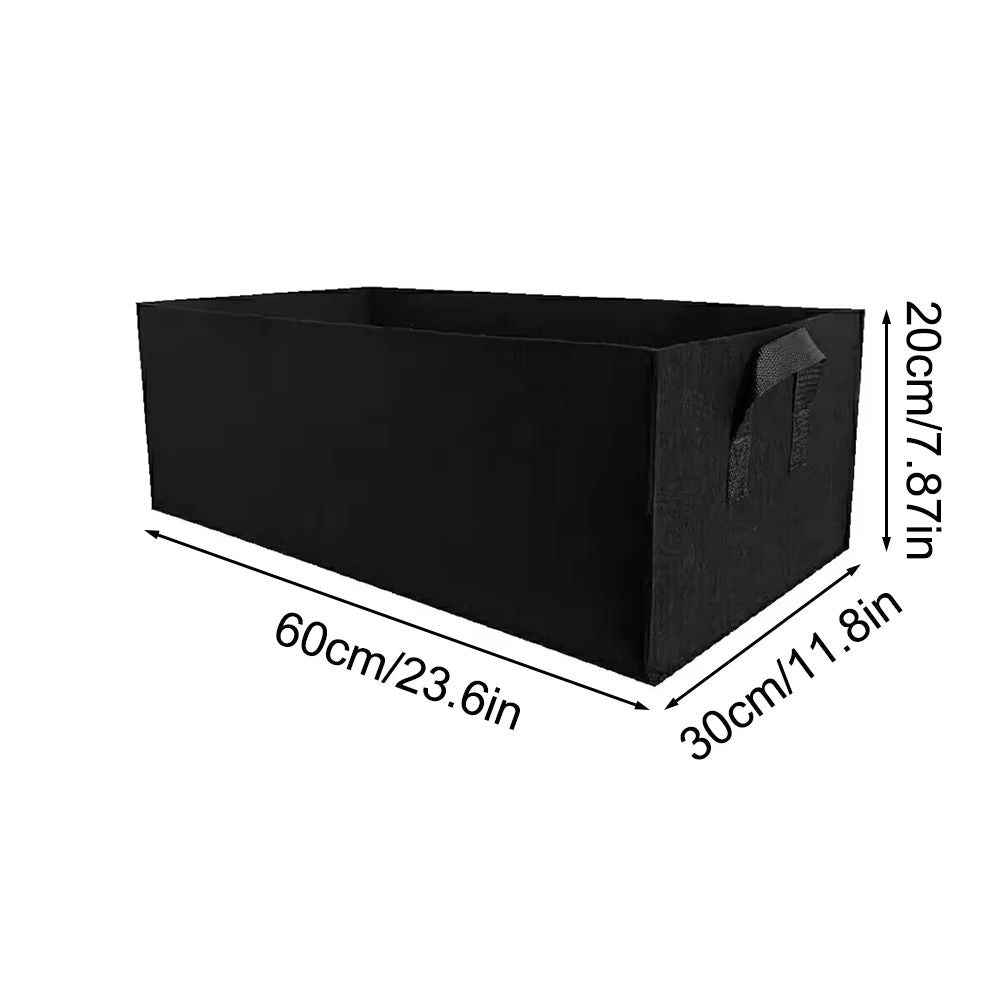 Square Felt Grow Bag For Vegetables And Flowers 5