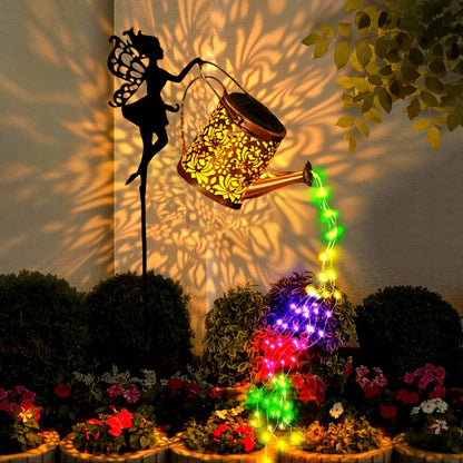 Iron Solar Lantern For Outdoor Decorative Pathway Lighting 15