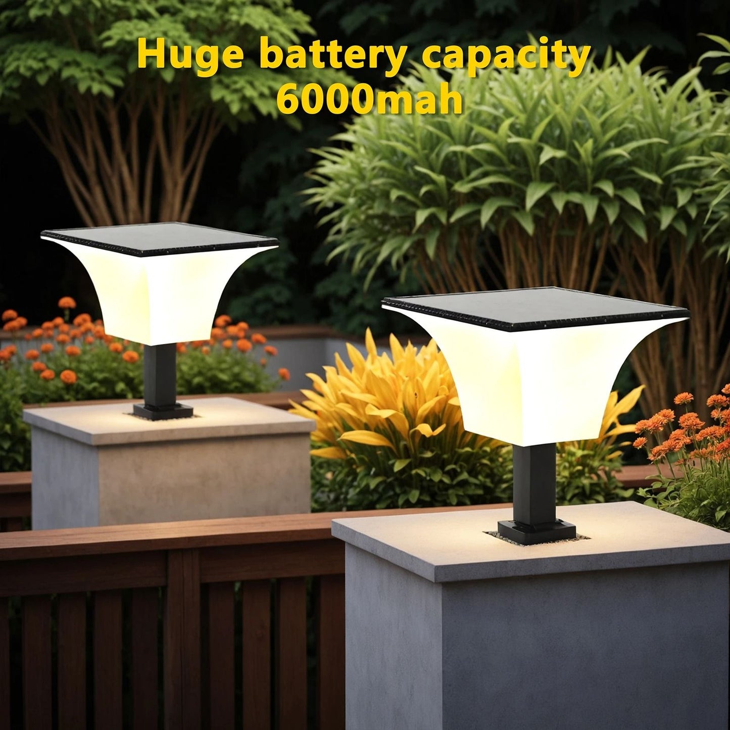 Solar Powered LED Radar Sensor Wall Light for Outdoor Security and Ambiance