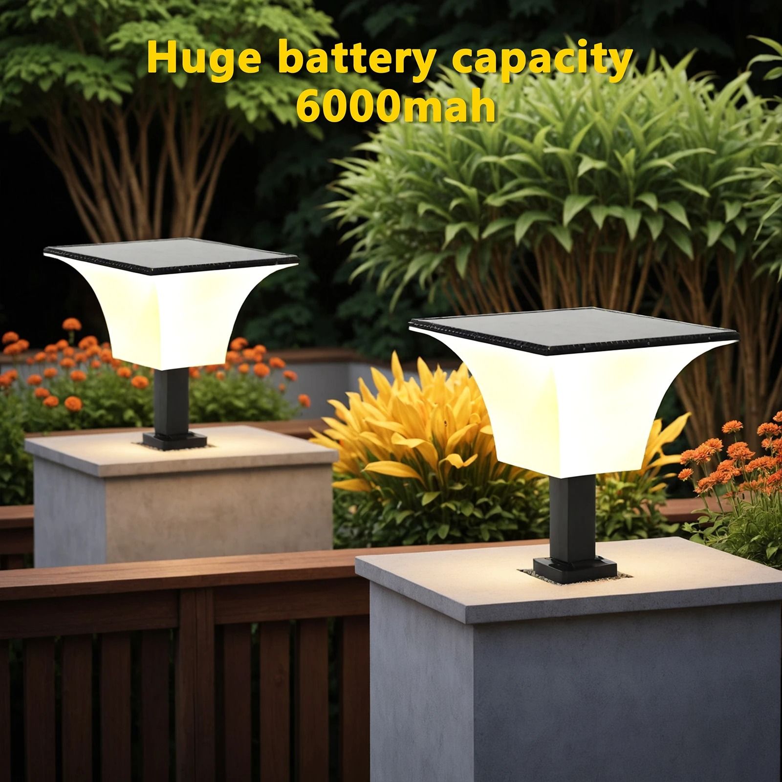 Solar Powered LED Radar Sensor Wall Light for Outdoor Security and Ambiance