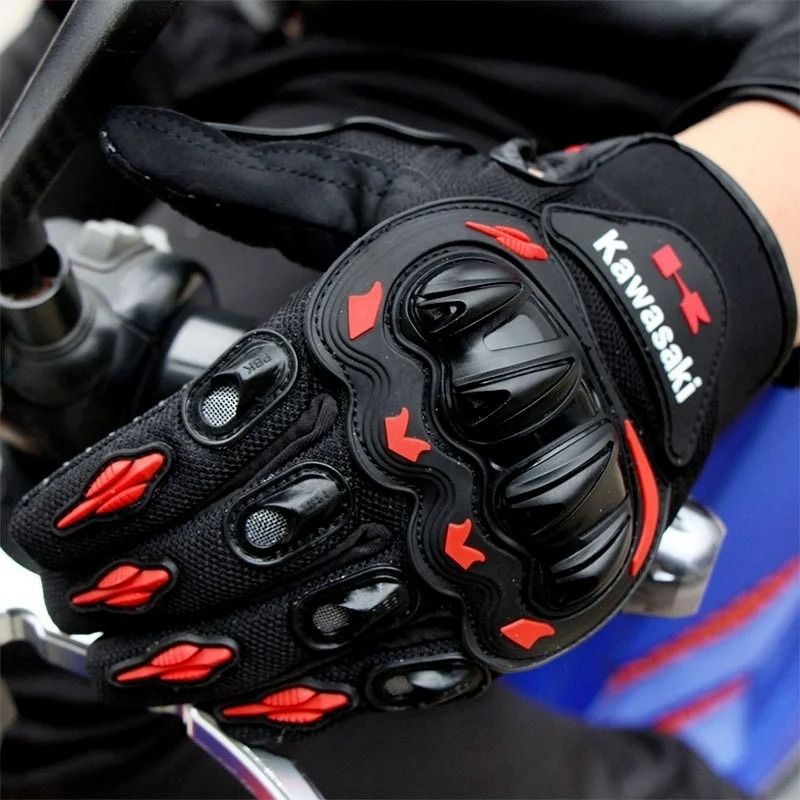 Motorcycle Full Finger Gloves Anti Slip Wear Resistant Off Road Cycling Protective 3