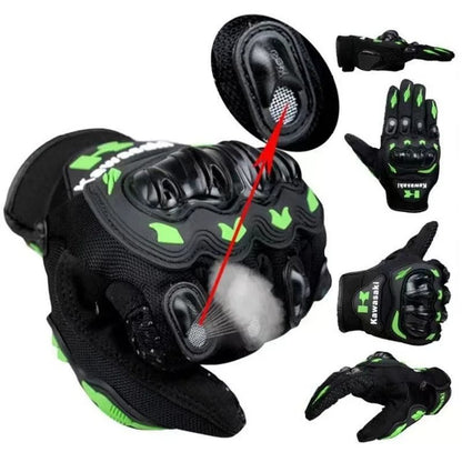 Motorcycle Full Finger Gloves Anti Slip Wear Resistant Off Road Cycling Protective 5