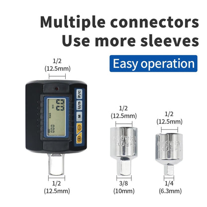 Digital Torque Adapter With Interchangeable Sockets For Accurate Tightening 2