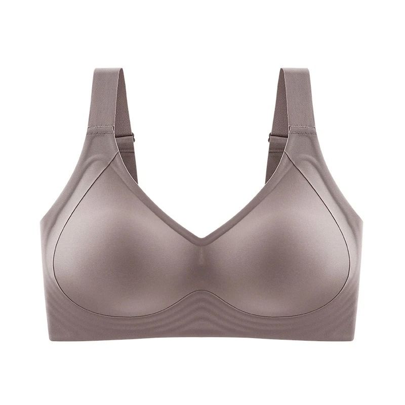 Seamless Push Up Wireless Bra Thin Cup Plus Size Bralette 15