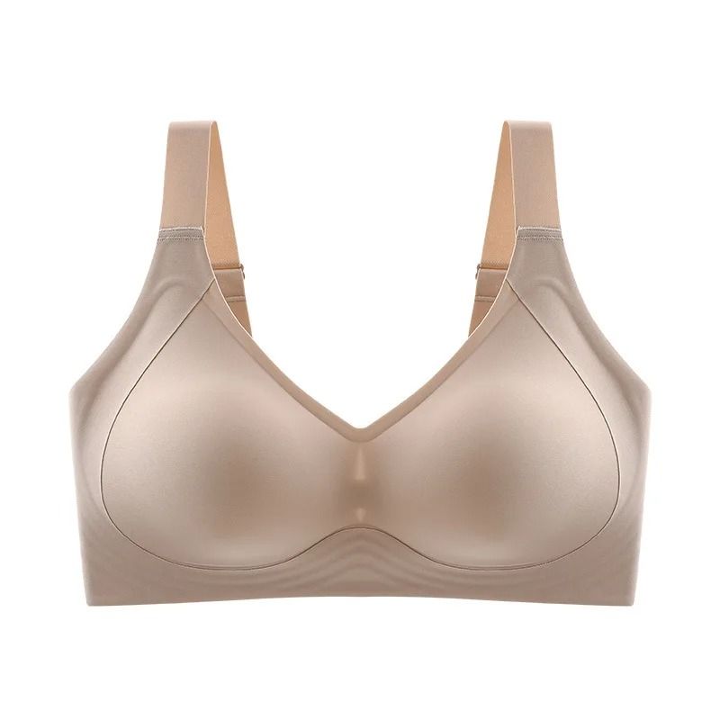 Seamless Push Up Wireless Bra Thin Cup Plus Size Bralette 17