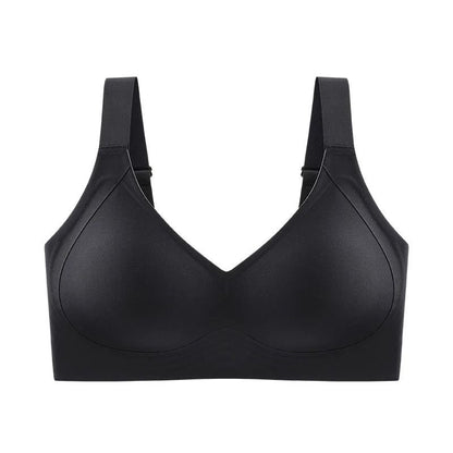 Seamless Push Up Wireless Bra Thin Cup Plus Size Bralette 19