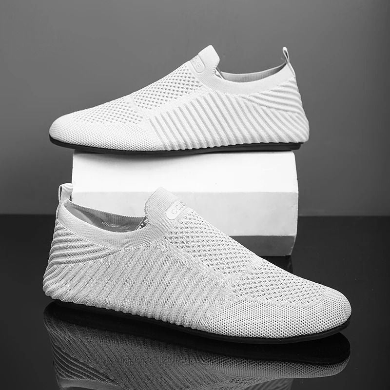 Men SlipOn Breathable Loafers Lightweight Casual Walking Shoes 1