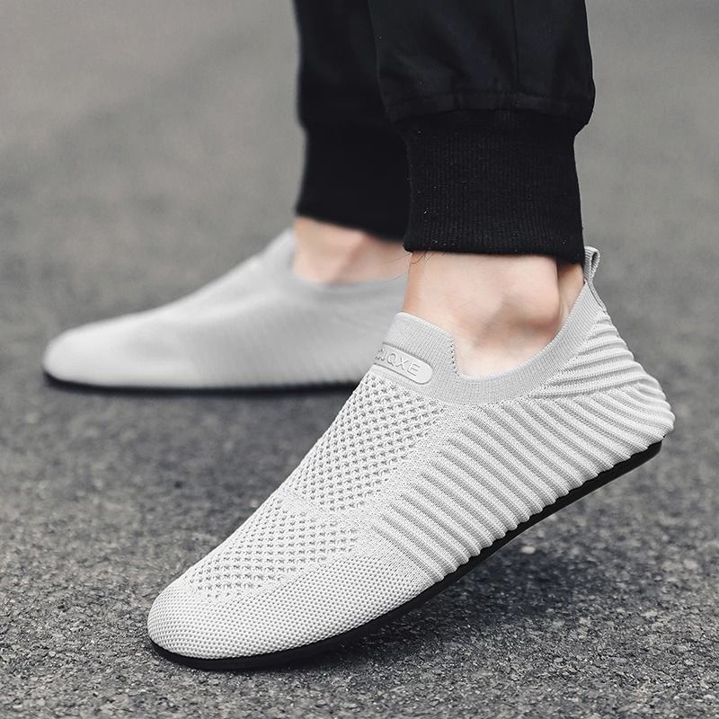 Men SlipOn Breathable Loafers Lightweight Casual Walking Shoes 4