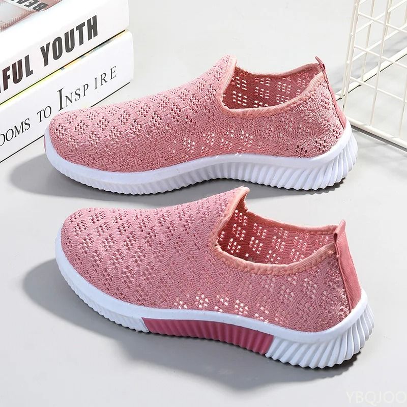 Women Mesh Walking Sneakers Breathable Lightweight Casual Shoes 1